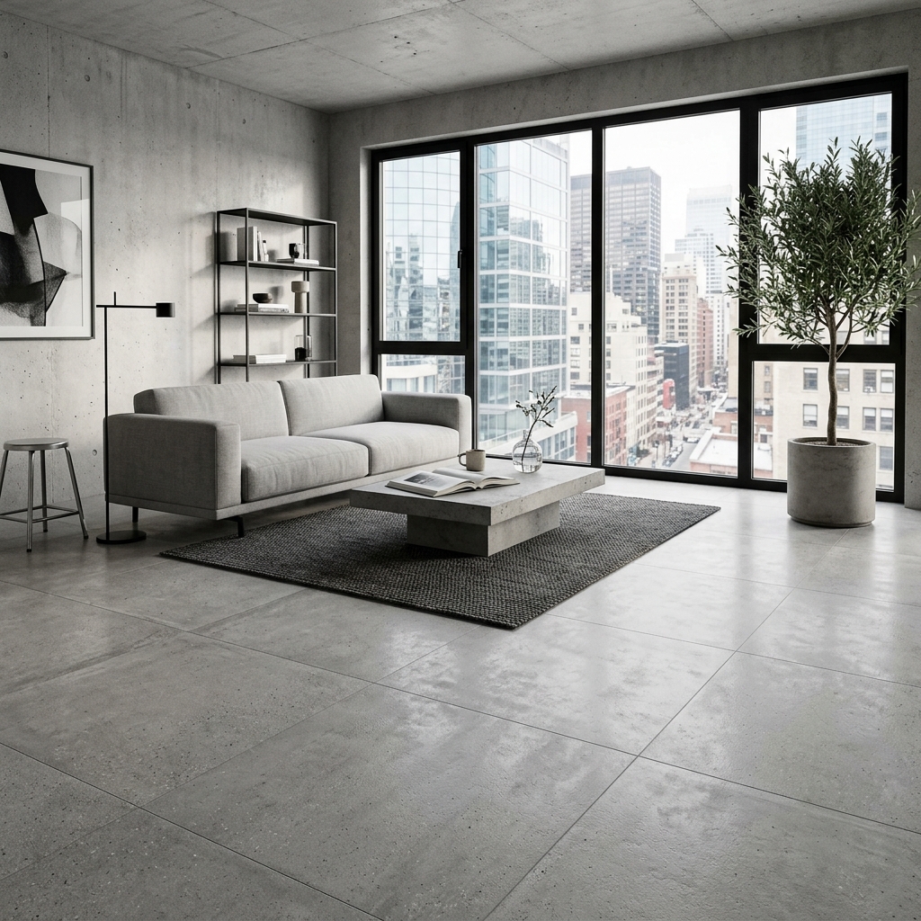 Concrete Look Designer Tiles
